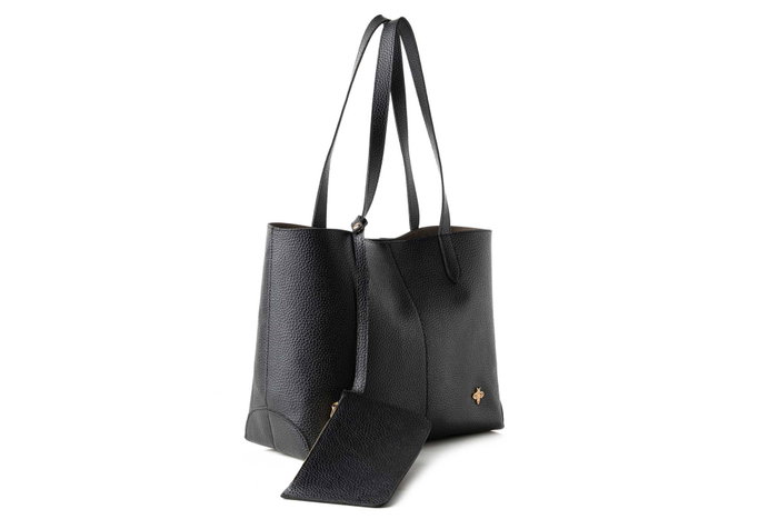 Lucky Bees Bolso Tote Negro Lucky Bees Bolso Tote Negro